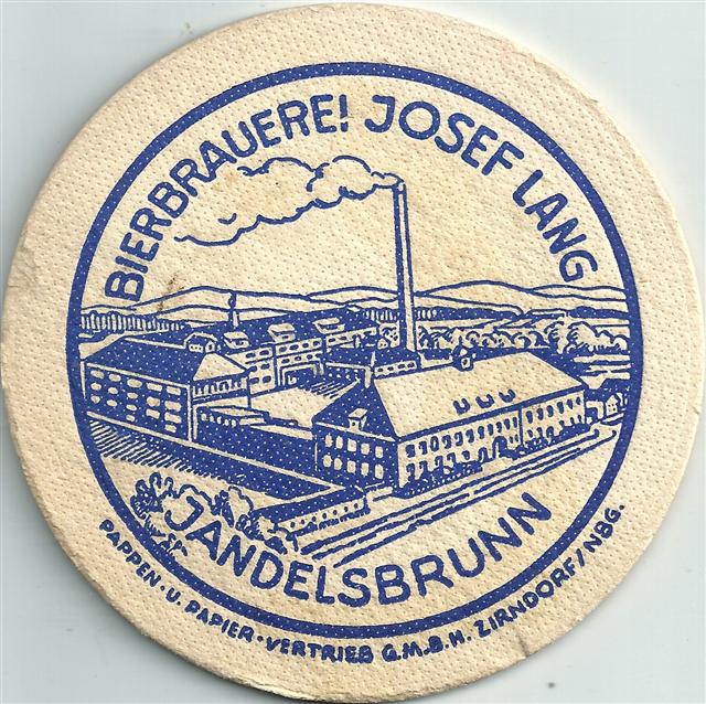jandelsbrunn frg-by jandels rund 1ab (215-bierbrauerei-blau)